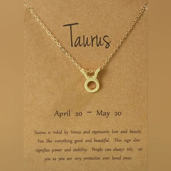 Taurus Necklace - Picture 1 of 3